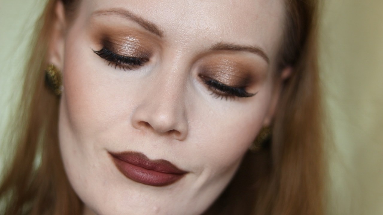 Soft brown makeup tutorial 