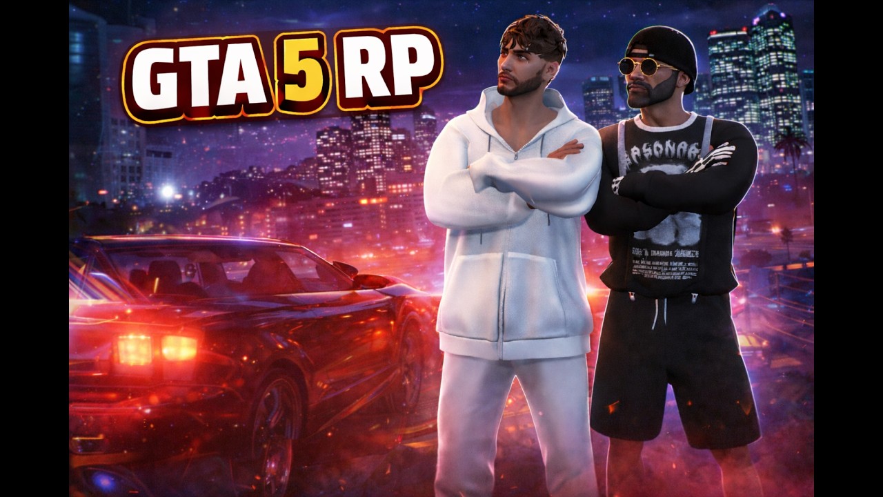[GTA5 RP | Eclipse] Покатушки пожарником GTA 5