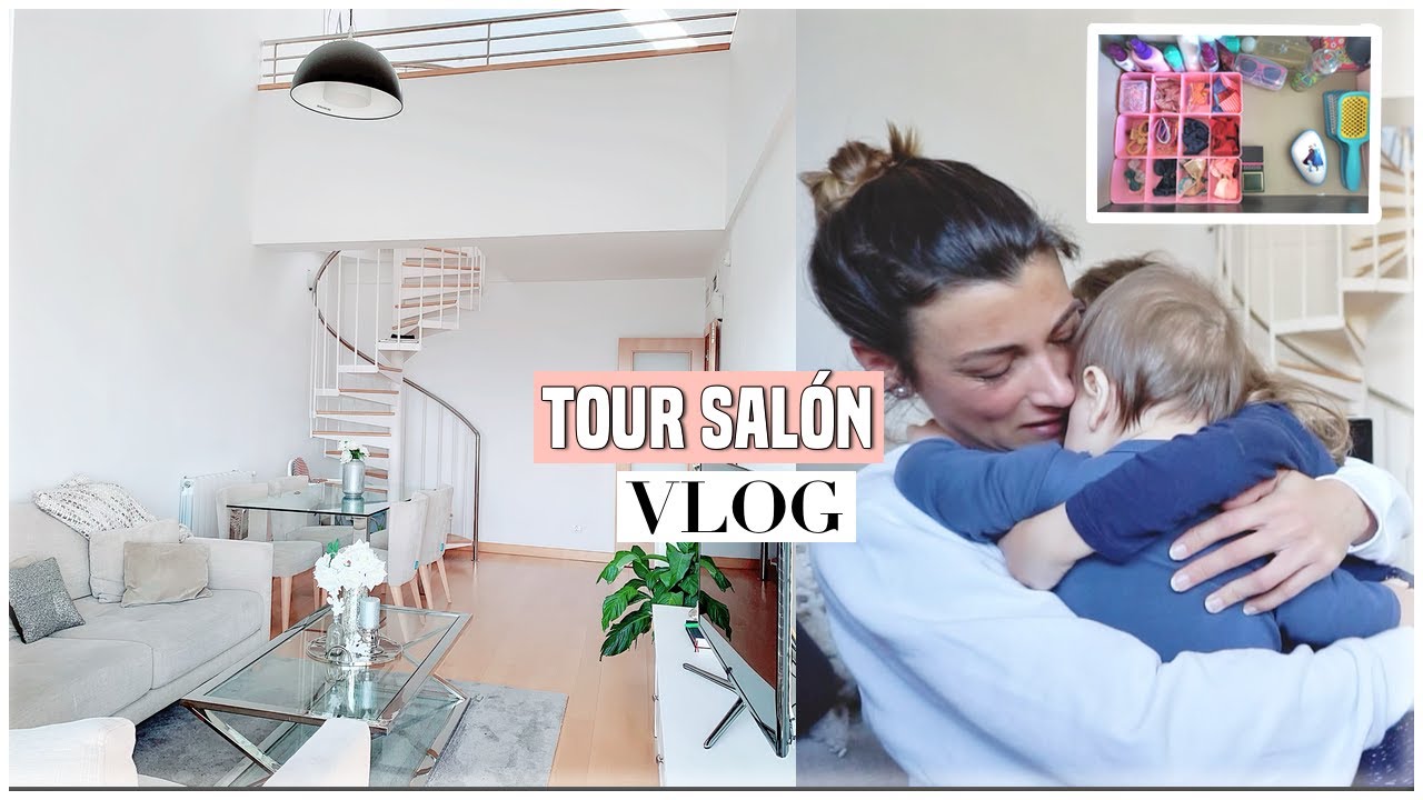 TOUR del SALÓN 🏠 Organización de los cajones, decoración de casa, cuarentena día 15 | Ani Pocino TV