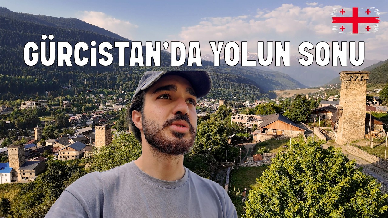 Gürcistan’da Yolun Sonu | Svan Kulesi Manastır ve ilk Üniversite I Gürcistan 5