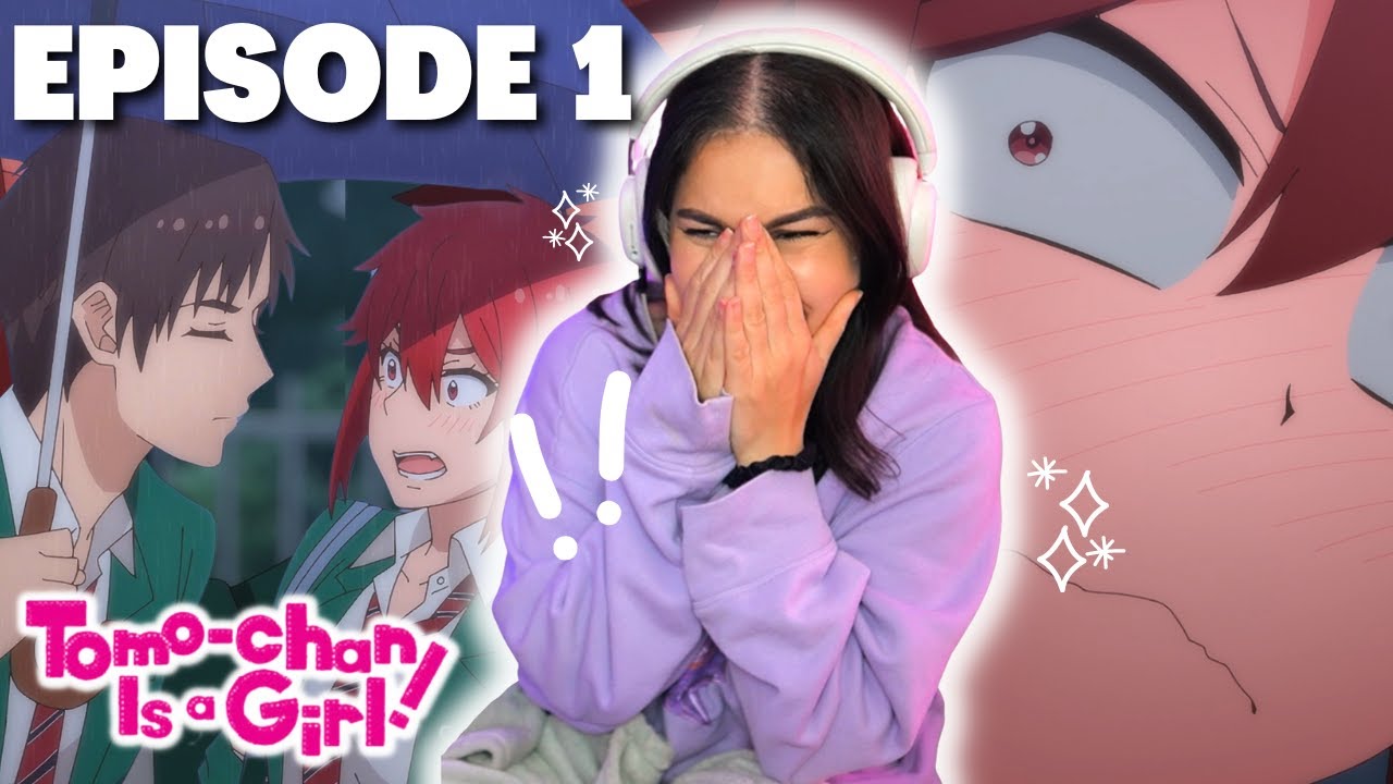 HE SLAPPED HUH 🍑??│Tomo-chan Is a Girl! Episode 1 Reaction