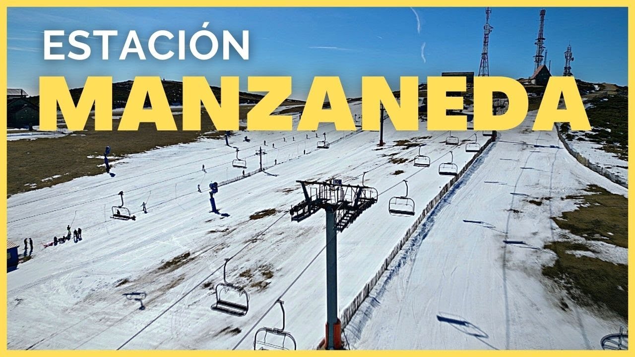 Como está la ESTACIÓN de Esquí de MANZANEDA este 2023