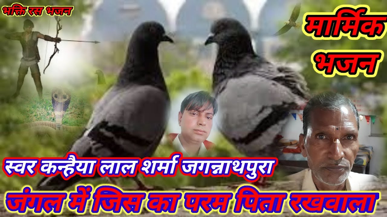 दुनिया का सबसे मार्मिक भजन || जंगल में जिस का परम पिता रखवाला || स्वर  कन्हैया लाल शर्मा By K.R.jat
