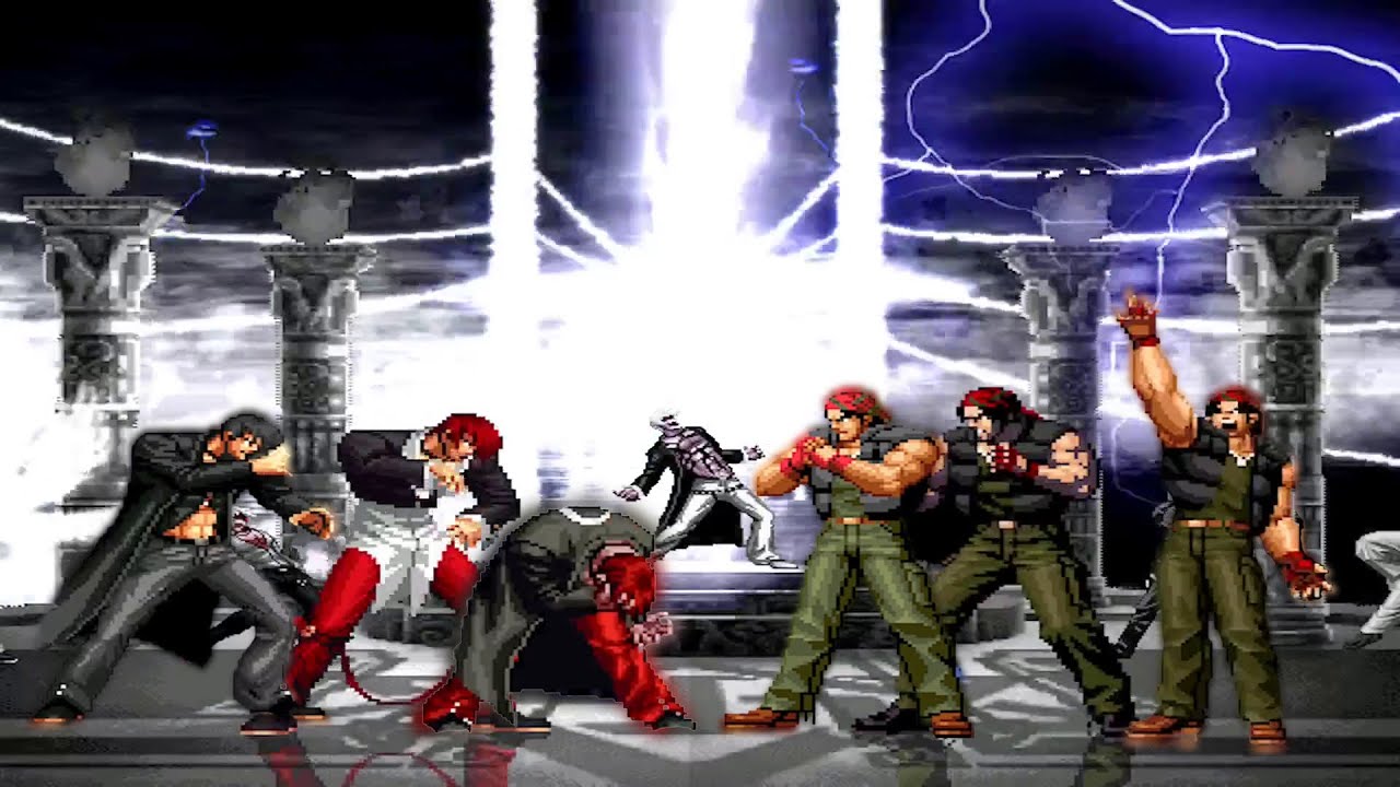 [KOF MUGEN] Iori Yagami Team VS Ralf Jones Team