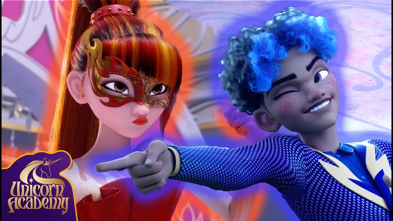 The Ultimate DANCE OFF at Unicorn Academy 🕺🏽✨ (ORIGINAL SHORTS!) | Cartoons for Kids