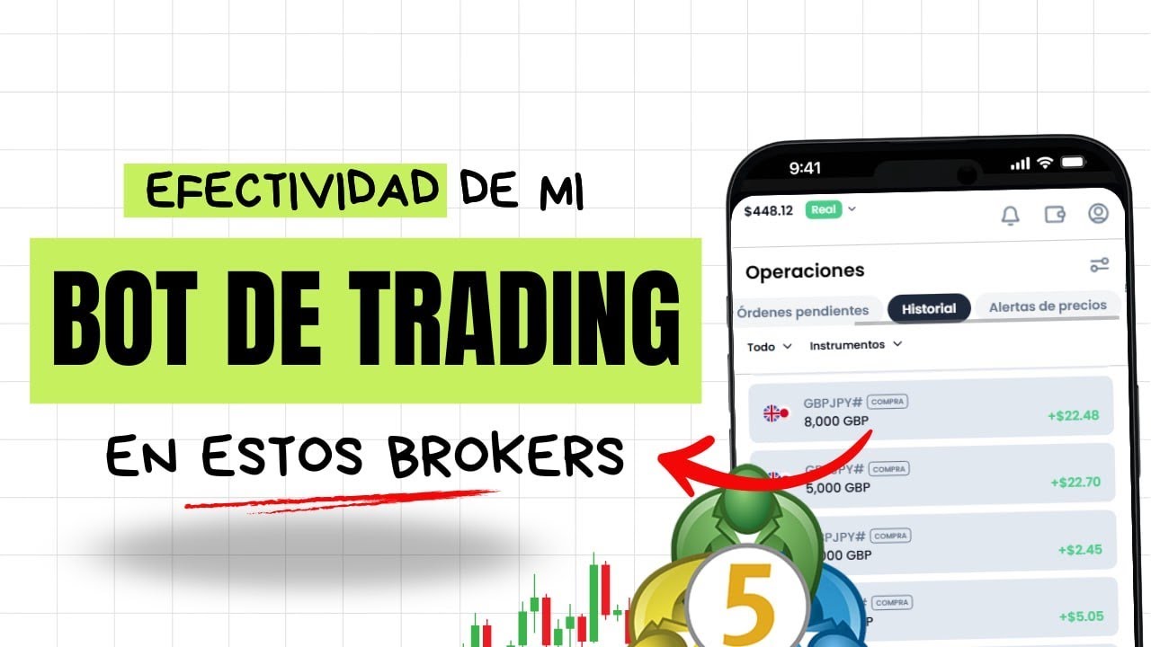 Efectividad de mi BOT DE TRADING con estos BROKERS