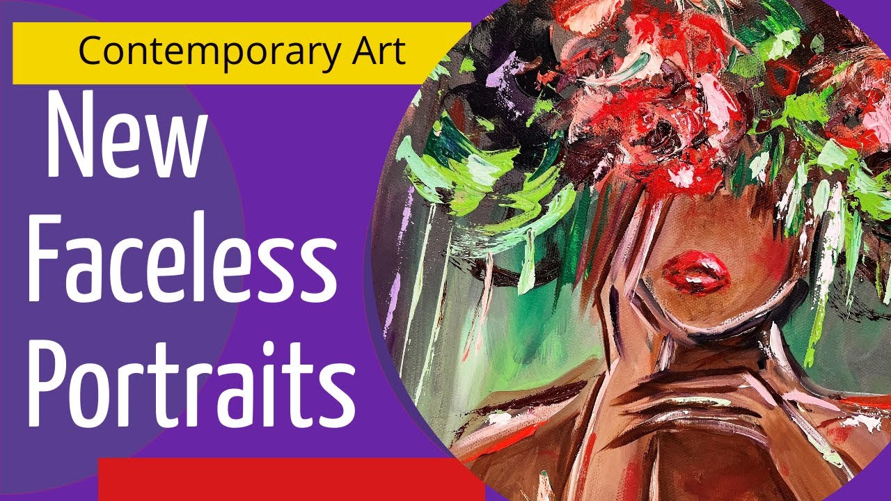 Colorful Faceless Portraits and New Figurative in My Art