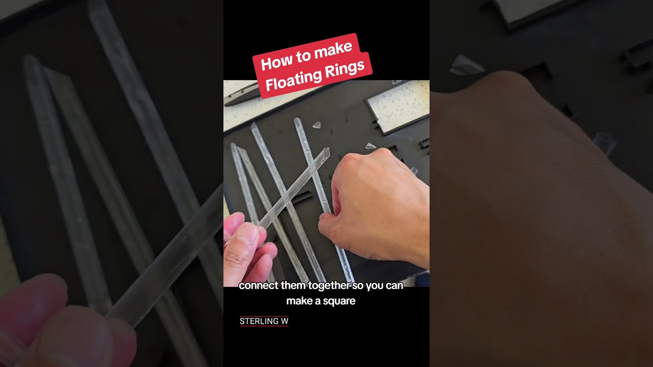 how to make floating rings! #aquarium #aquaponic #fish #diy #howto #petfish #hobby #guppy