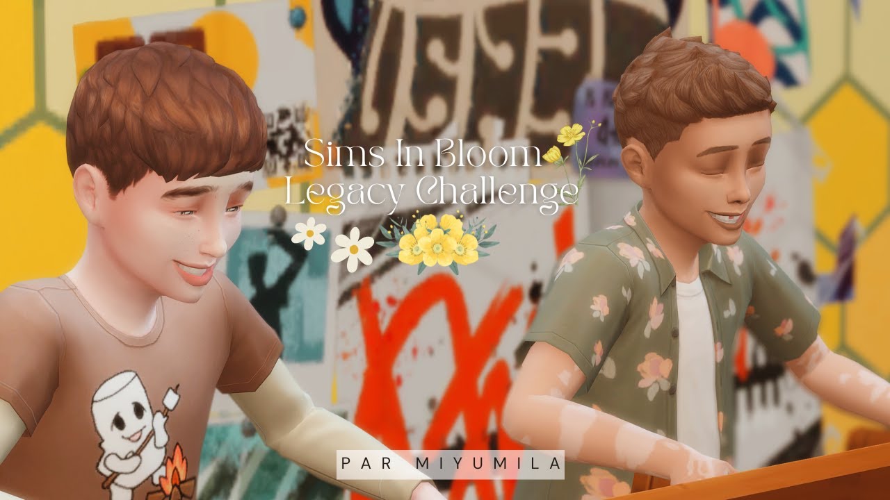 Sims in Bloom | TS4 - Legacy Challenge | Let's play FR🌻Episode 34🌼