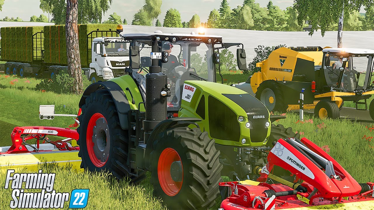 Angeliter Land🔹Ep. 16 - 20🔹TWO HOURS of FARMING & MUSIC🔹Farming Simulator 22