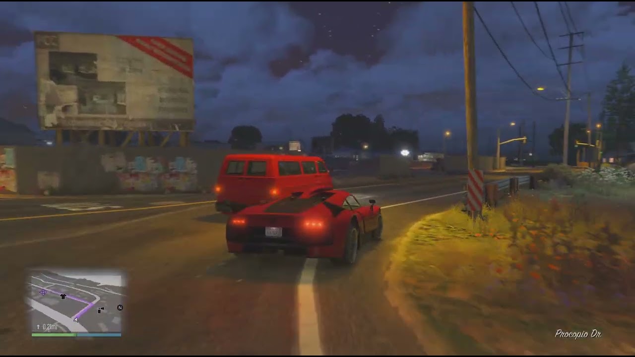 Grand Theft Auto V manhunt