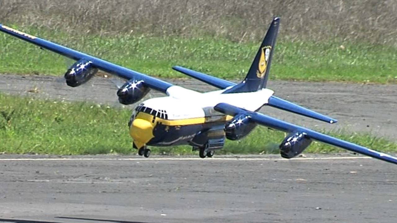 RC C-130 Blue Angels Fat Albert at SCCMAS