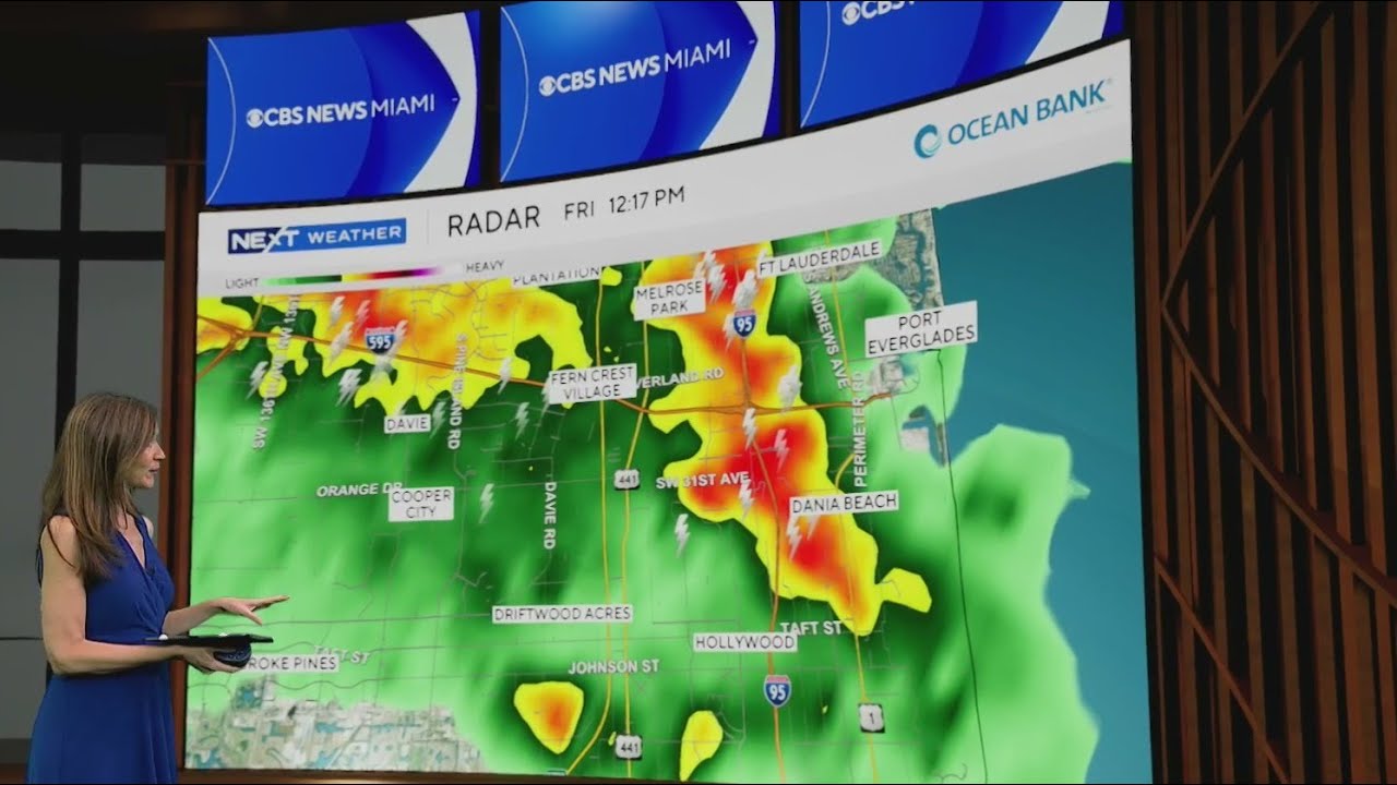Downpours leading to some localized flooding in parts of South Florida ahead of wet weekend