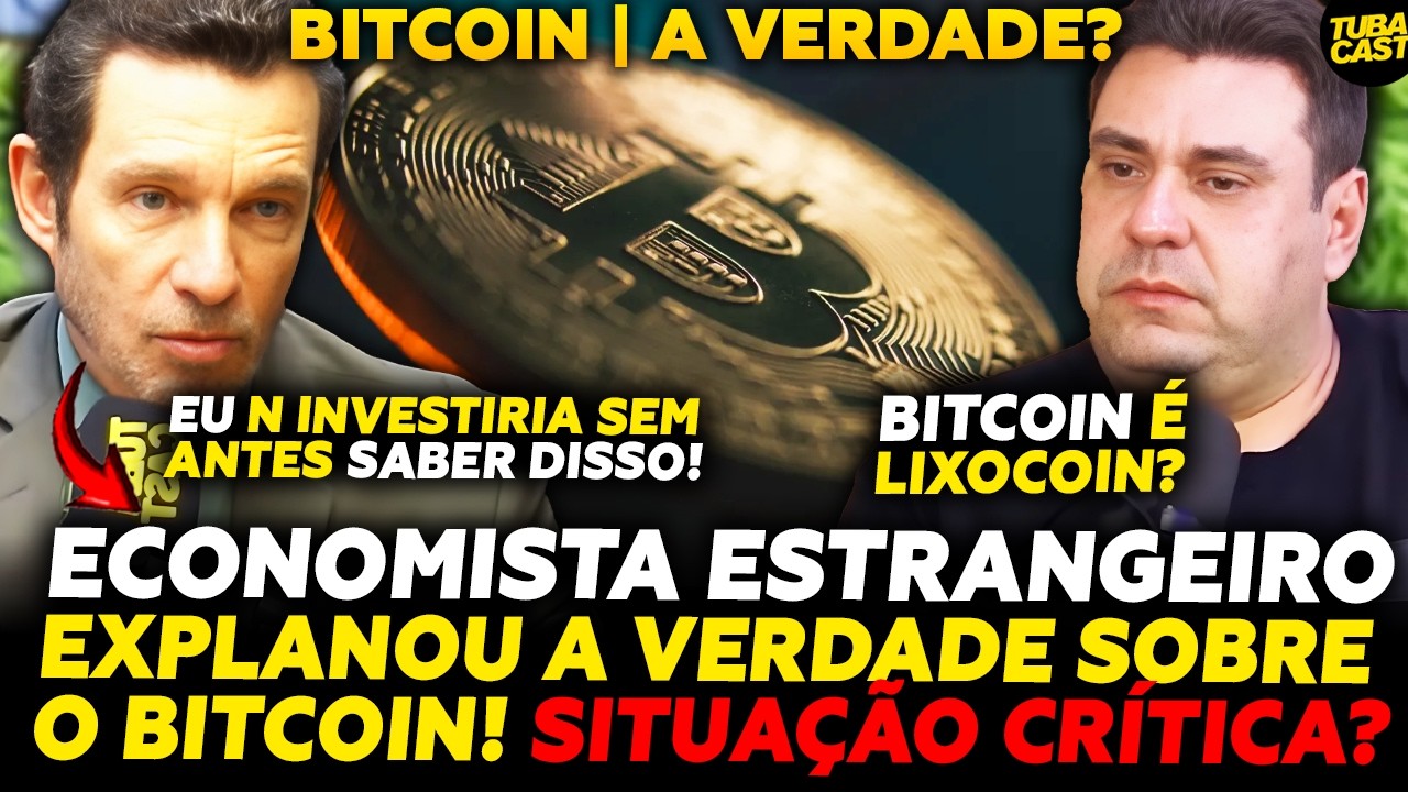 BITCOIN é LIXOCOIN? ECONOMISTA ESTRANGEIRO ABRE O JOGO! — Gustavo Segré e Eng Léo