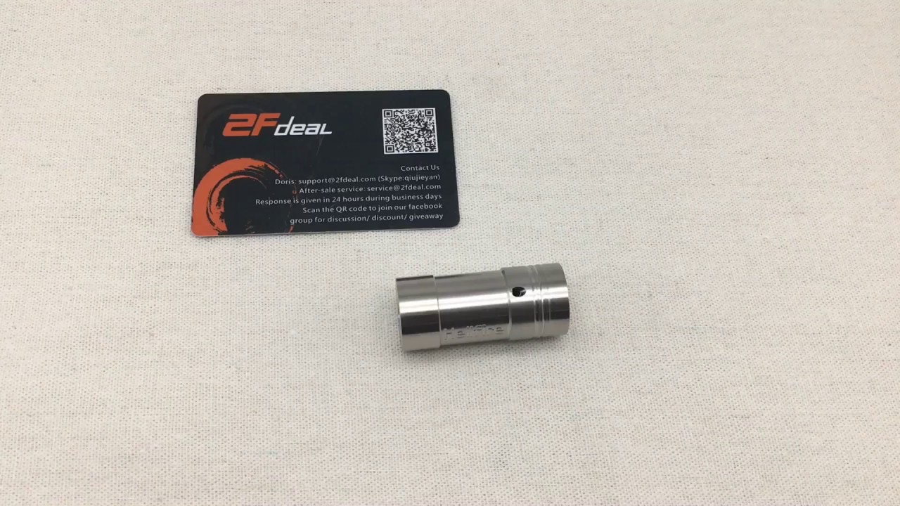 2Fdeal: Hellfire V6 Style 316SS 18350 Mod