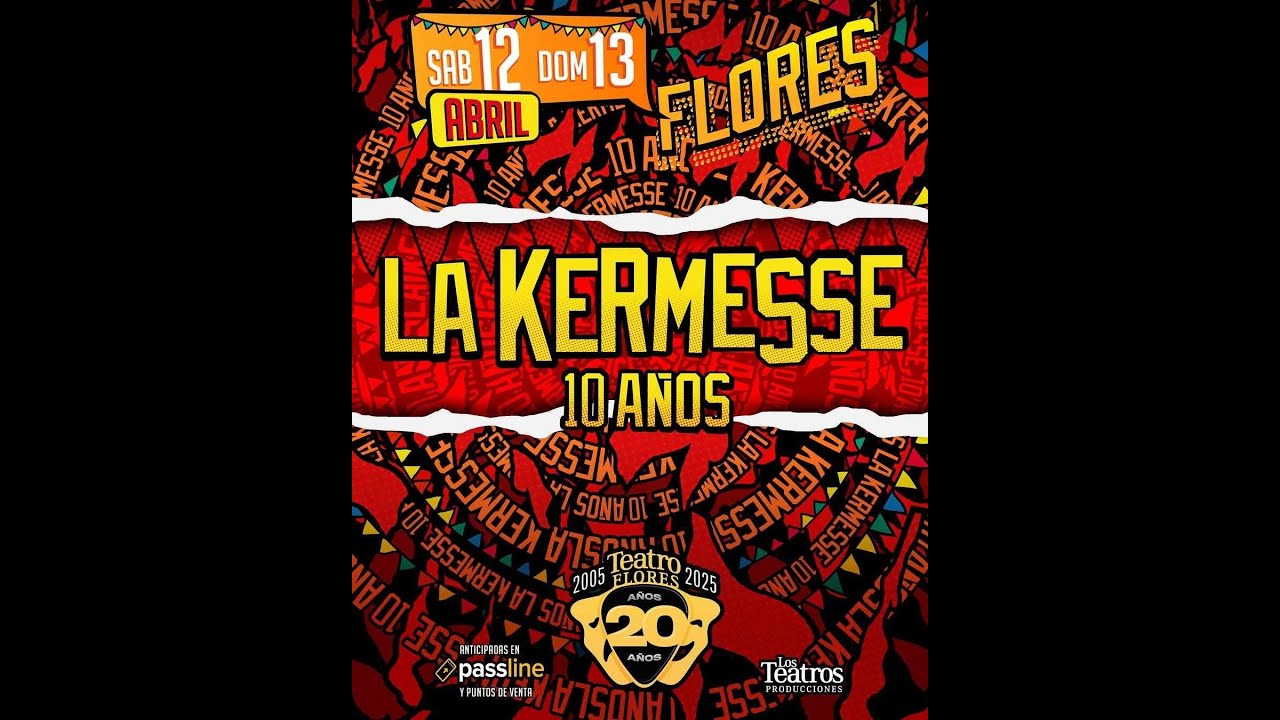Kermesse Redonda *Teatro Flores*