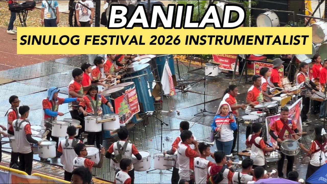 WBanilad Sinulog Festival 2026 Instrumentalist #sinulog2026