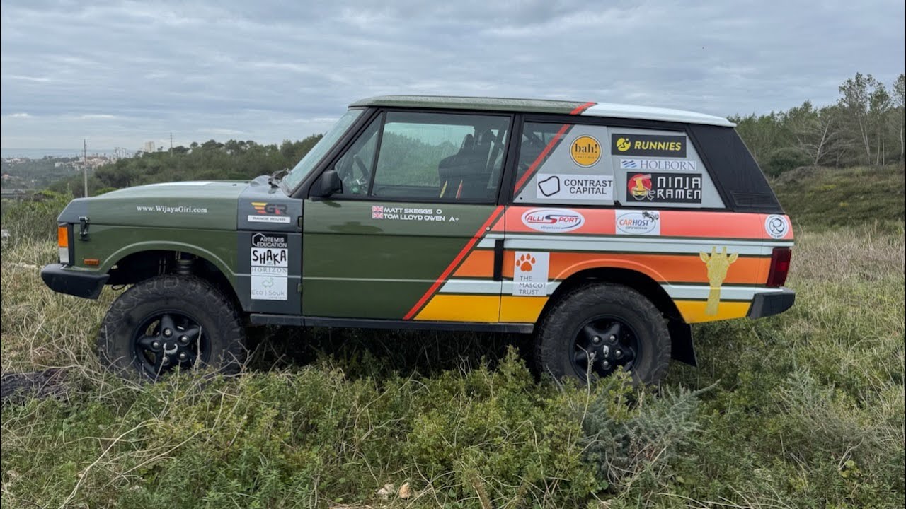 Guincho Racing - Africa Eco Race 2026 Car Wrap launch