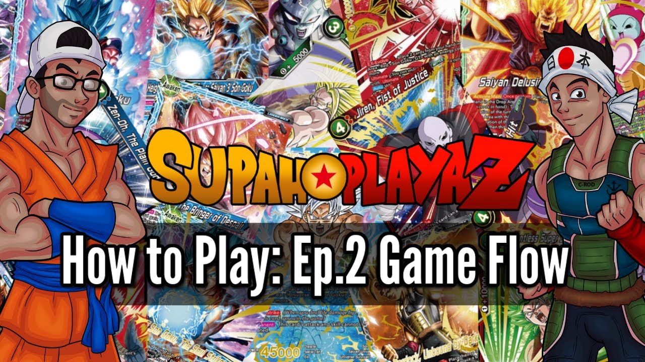 How To Play Dragon Ball Super Card Game | Ep.2 | Game Phases, Activate Skills, & Battle