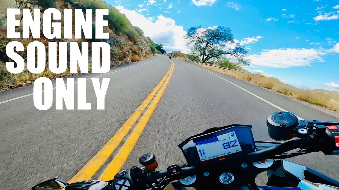 KTM 1290 Super Duke On Board Exhaust Sound [RAW onboard)