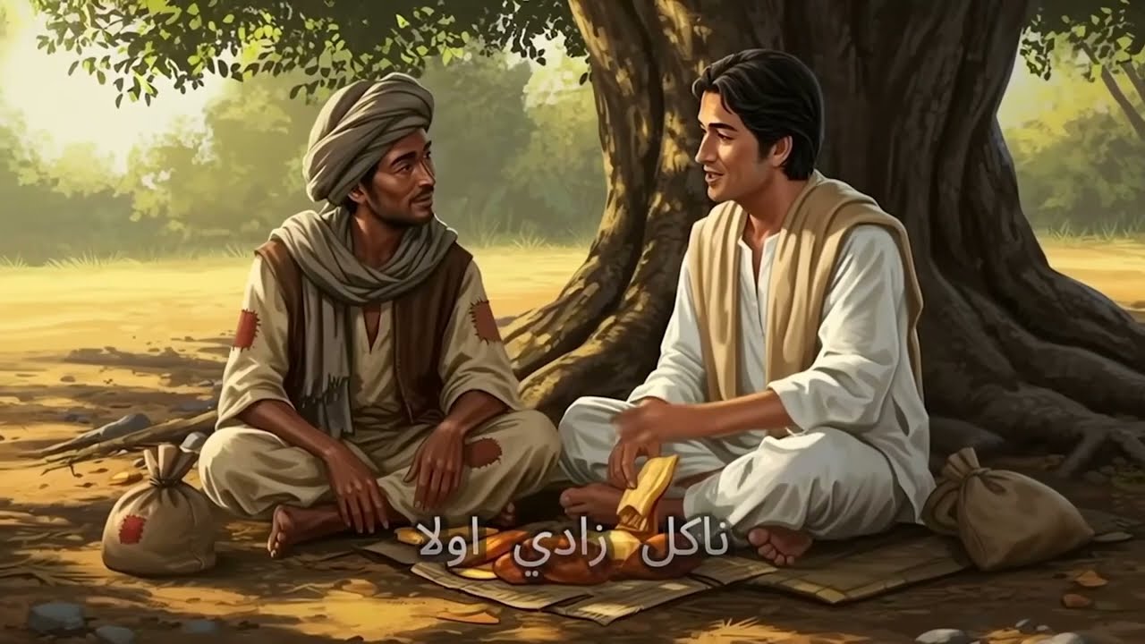 #قصة  الكريم والبخيل والملك وبيضة الدجاجة