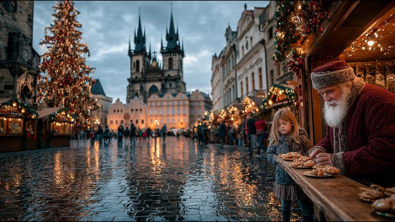 Prague Christmas 2026 🎄 The FIRST Christmas Market of the Year | Walking Tour 4K