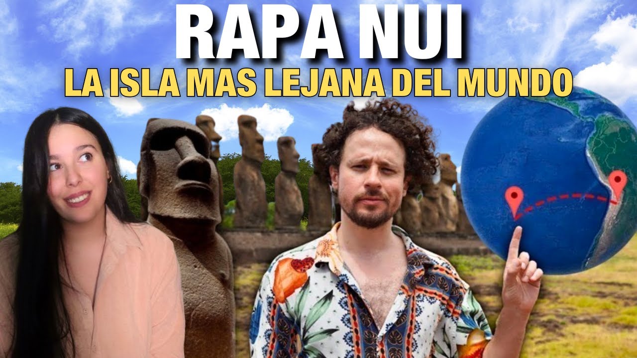 ESPAÑOLA REACCIONA a @luisitocomunica en RAPA NUI | La ISLA poblada MAS LEJANA
