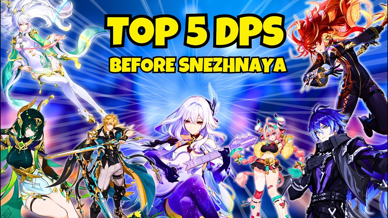 Genshin's Top 5 DPS before Snezhnaya - F2P Ranking