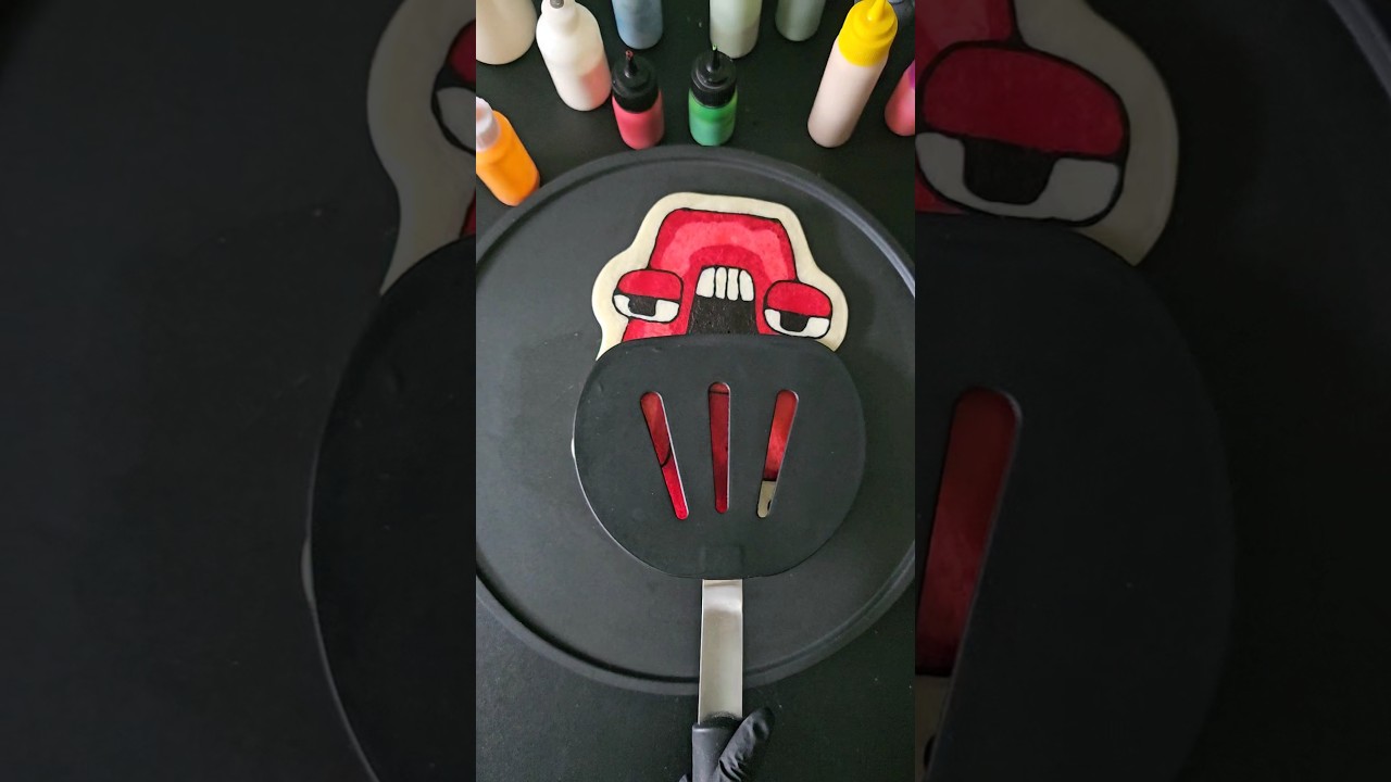 Sprunki A Pyramixed making pancake art #incrediboxsprunki #pyramixed #sprunki