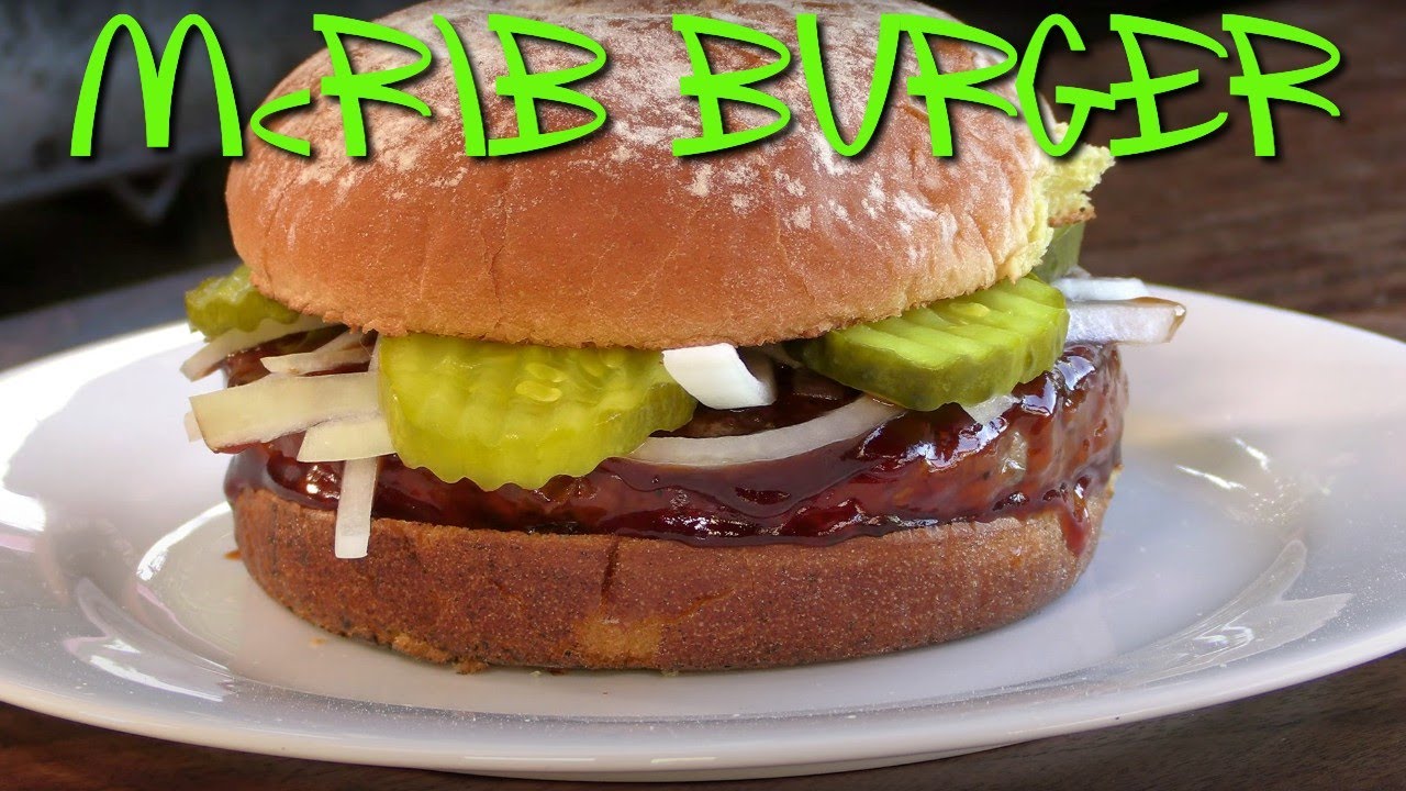 McRib Burger Recipe! | McDonald's McRib Inspired | Ballistic BBQ | Blackstone Griddle