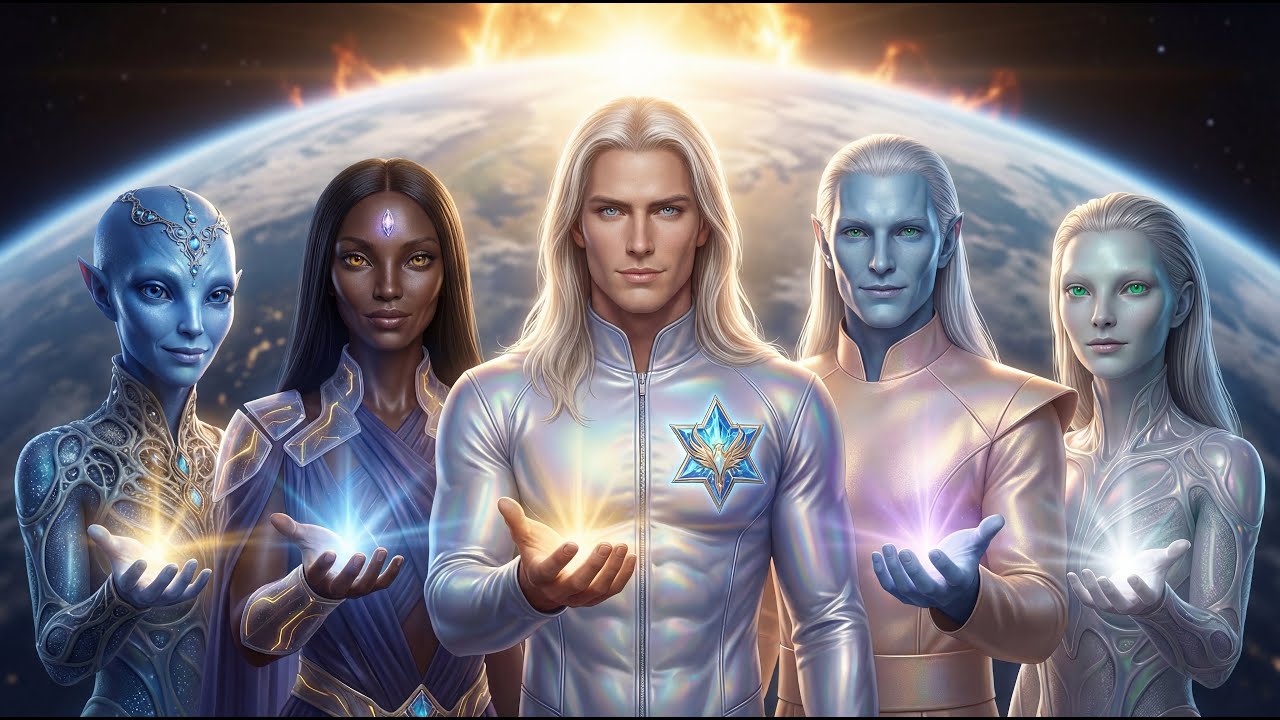 YOUR 5D SHIFT PORTAL IS OPEN | Solar X-Flash & Ashtar Command | 4K Ambient Visual Soundscape