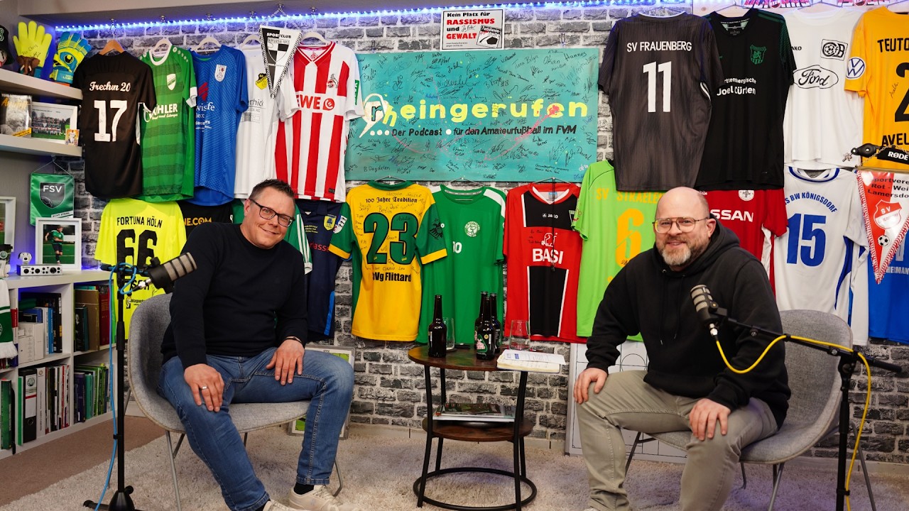Folge 115 Marcel Timm vom SV Frauenberg zu Gast bei rheingerufen 