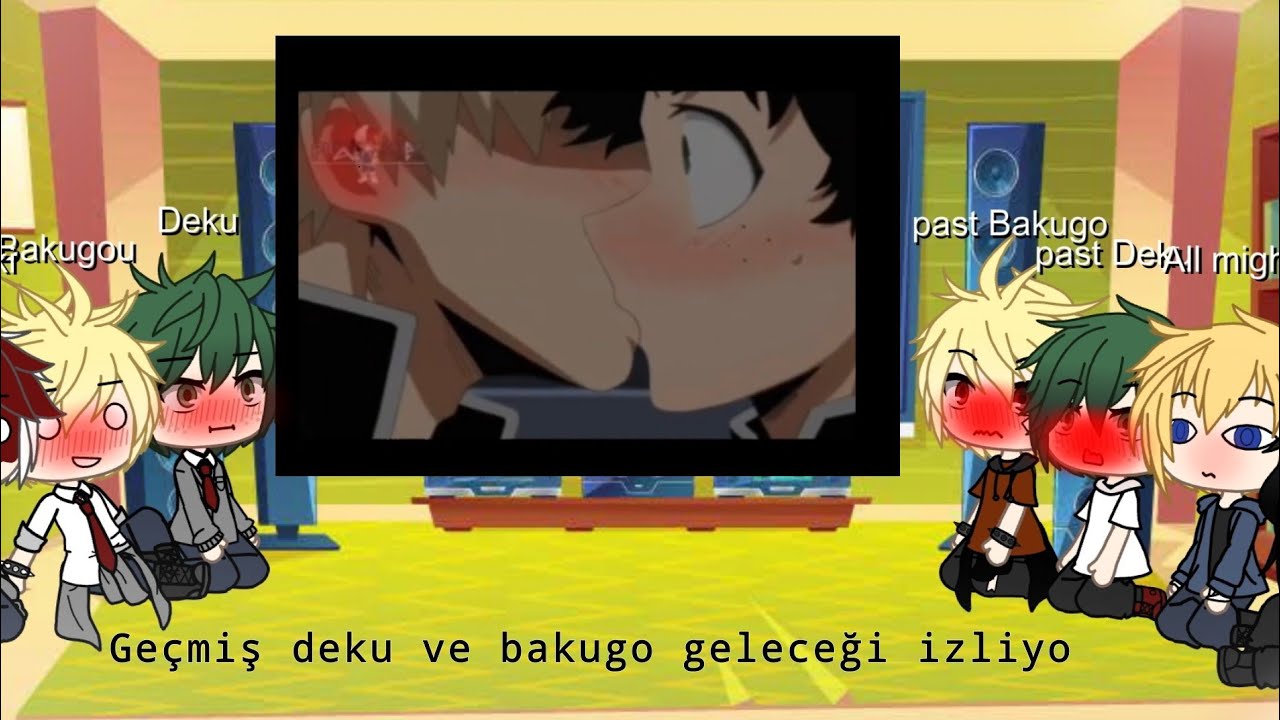 BNHA past Bakugo and Deku watching the future (Gacha life Türkçe) • BakuDeku