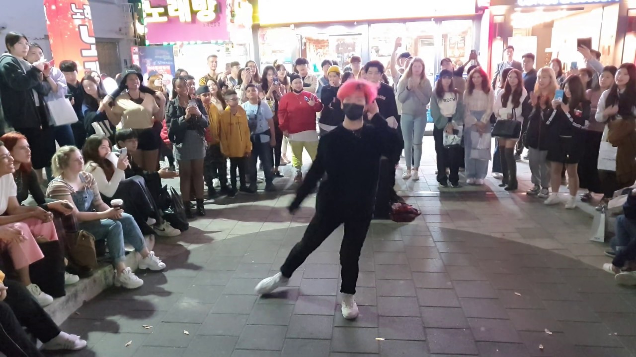 양성열 버스킹 게스트(guest)-이강용(LeeKangYong-레드크루(Red crew))/ 덜덜덜(DDD)-EXID 20191022 홍대버스킹 직캠