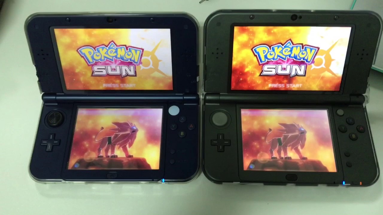 NEW 3DS LL TOP IPS VS NEW 3DS XL TOP TN
