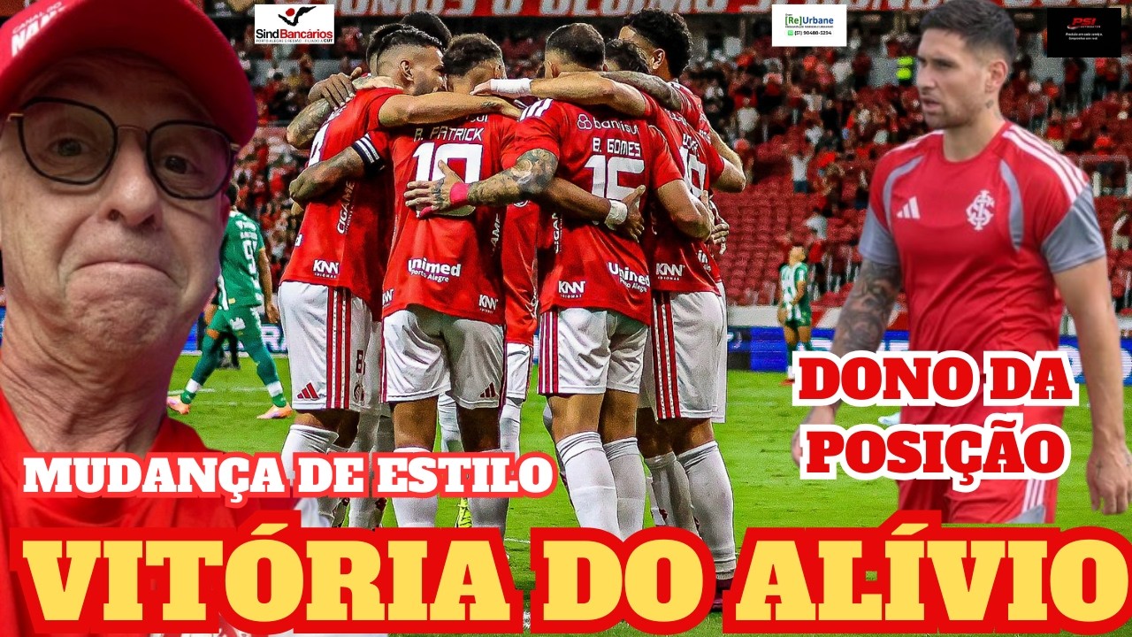 #INTER: AL&Iacute;VIO E TEMPO PARA ARRUMAR A CASA/A MUDAN&Ccedil;A DE ESTILO/REFOR&Ccedil;OS N&Atilde;O VIR&Atilde;O/DONO DO MEIO-CAMPO