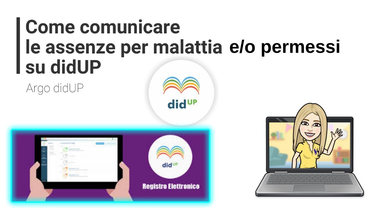 Come comunicare le assenze per malattia o permessi su Argo Did up