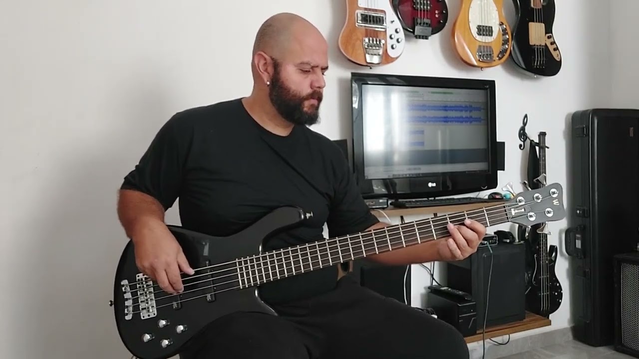 Bass Cover - Pink Floyd - Take It Back -  Baixo Warwick Rockbass Streamer LX