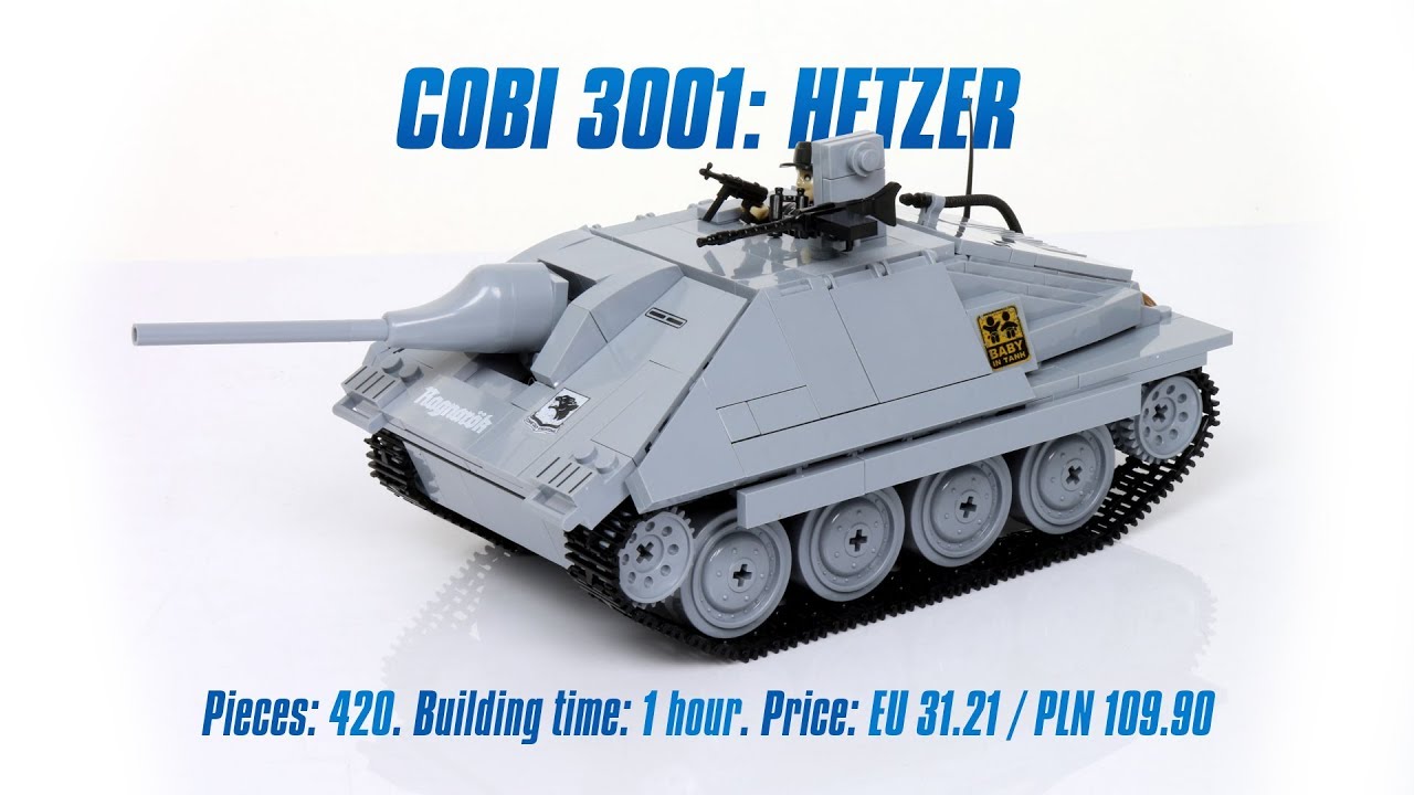 [COBI 3001] Hetzer review & speed build