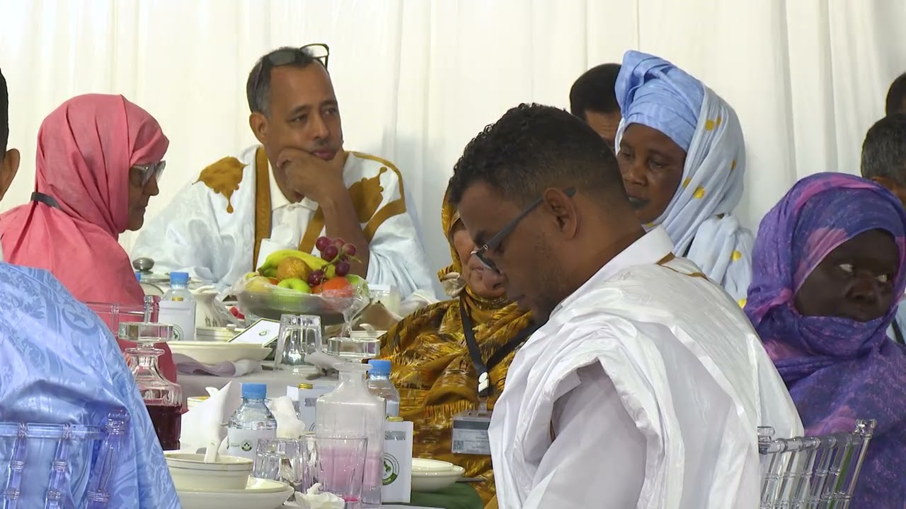 قمم /كلمة فخامة رئيس الجمهورية السيد محمد ولد الشيخ الغزواني  خلال مشاركته الإفطار مع مجتمع التآزر.