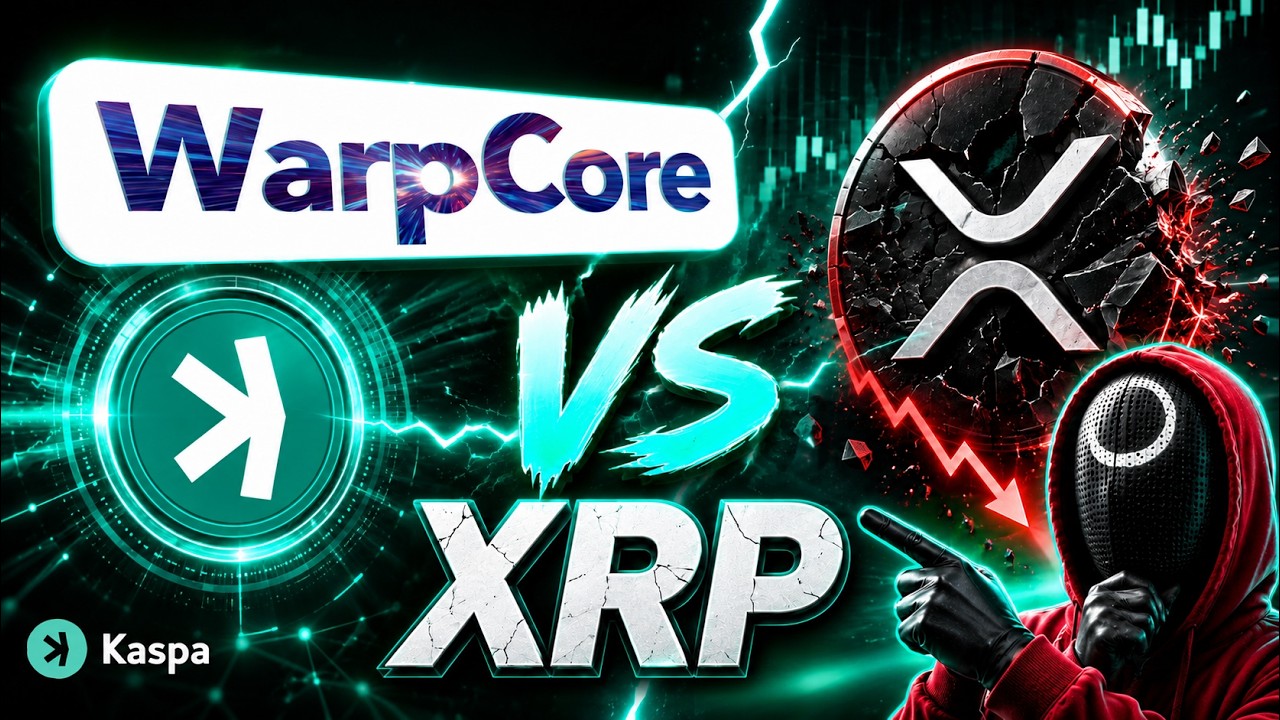 Kaspa после Toccata! WarpCore быстрее, дешевле и децентрализованнее, чем Ripple XRP?