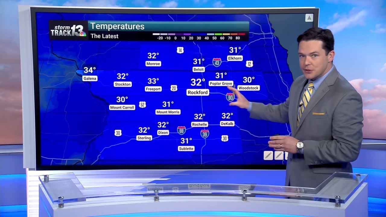 Breezy and Chilly Today