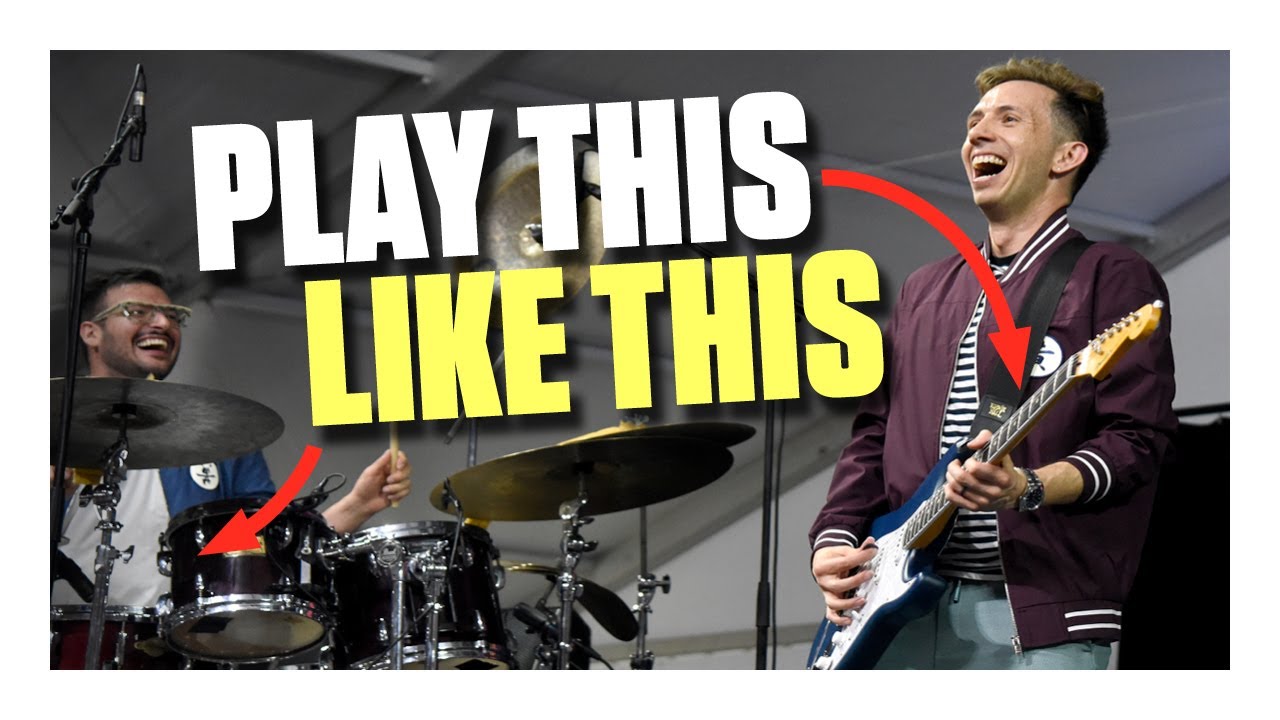 Cory Wong: How to approach rhythm guitar like a drummer? Yes, like a drummer!