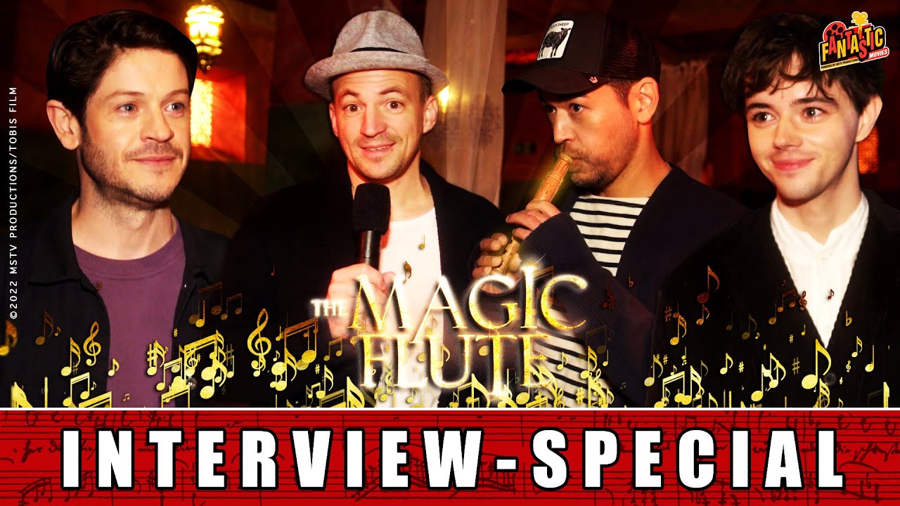 THE MAGIC FLUTE - Special am Set mit Jack Wolfe, Iwan Rheon (Game of Thrones)