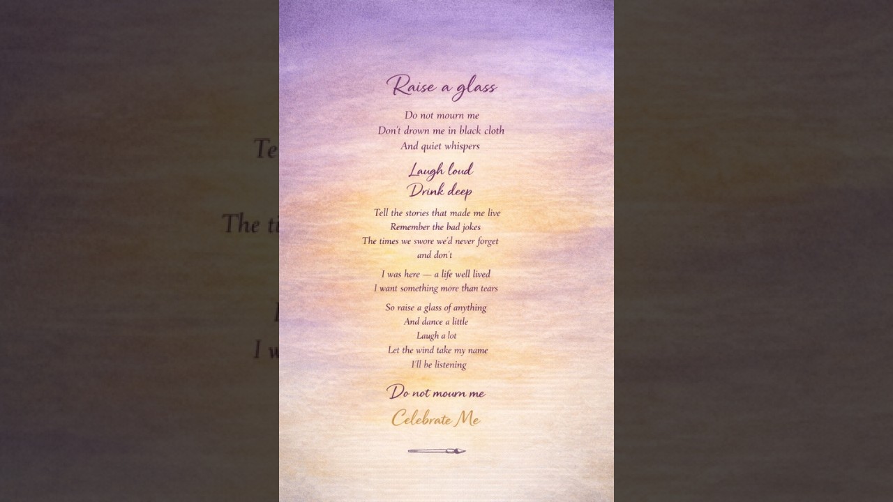 Gioia's Poem