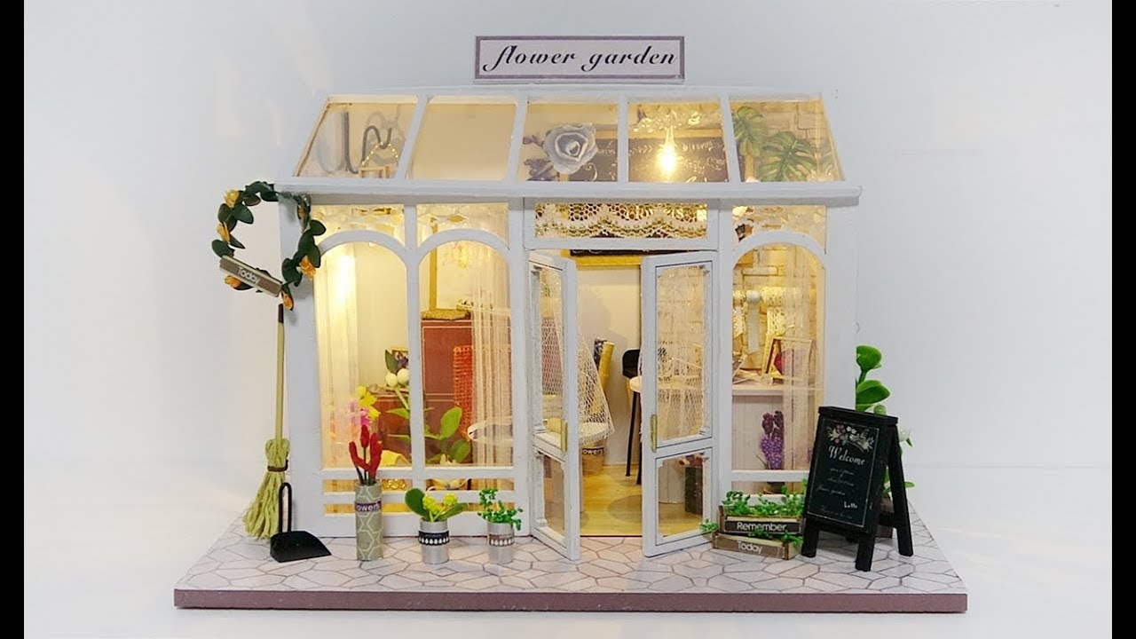 DIY Miniature House Kit * Flower Garden * 플라워가든 미니어처 하우스 * ミニチュアハウス * 阳光漫漫