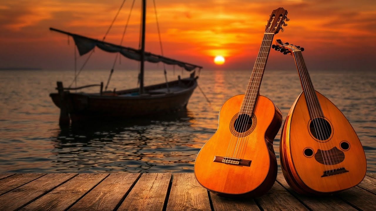 Feel the Gentle Mediterranean Mood | Spanish Flamenco Guitar & Arabic Oud Fusion