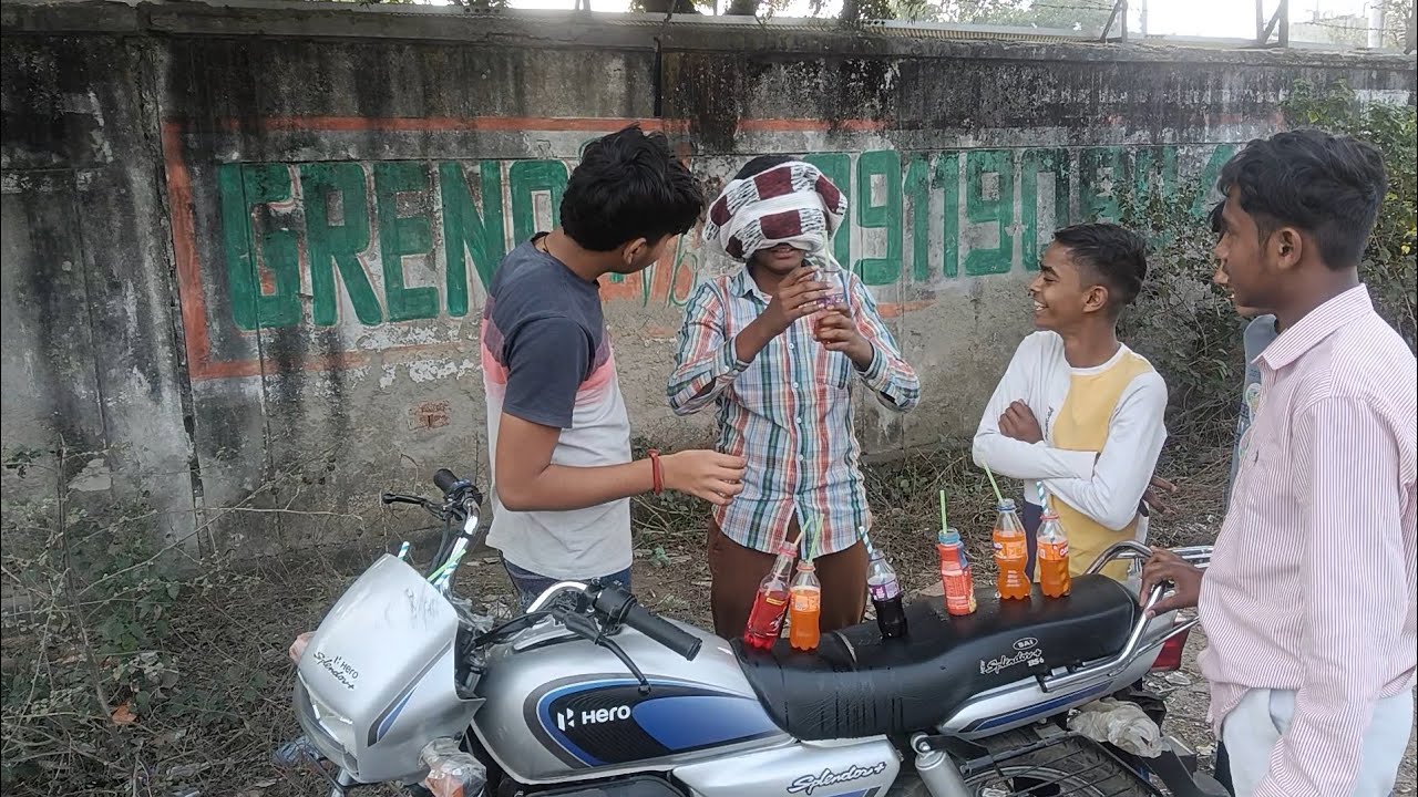 Coldrink Chellange with Friends  // Friends vlogs001 //