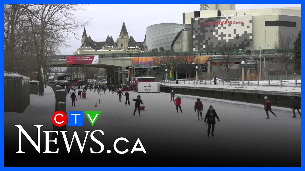 Rideau Canal Skateway is open for business