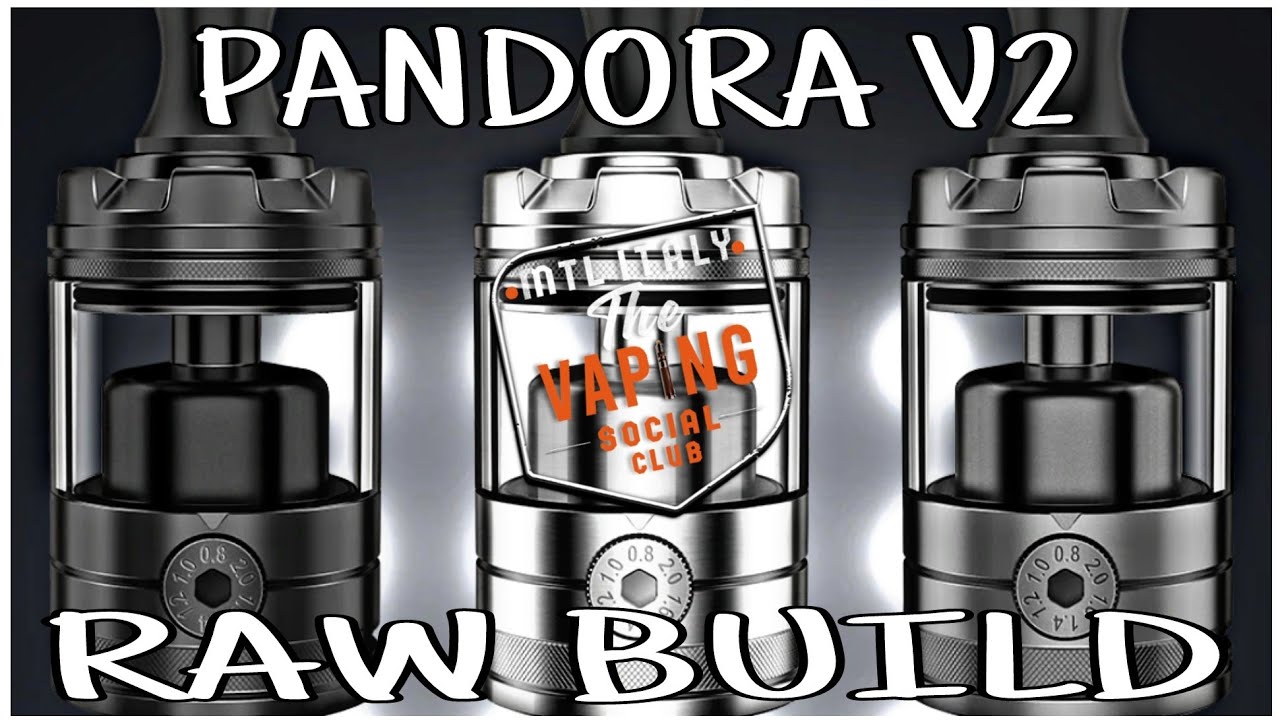 RAW BUILD - PANDORA V2 MTL RTA by YACHTVAPE